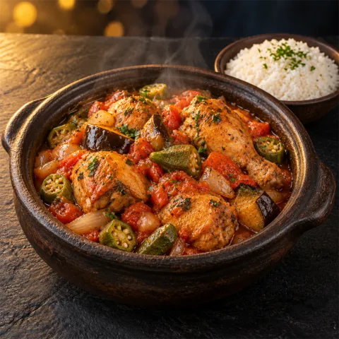 Kedjenou de poulet