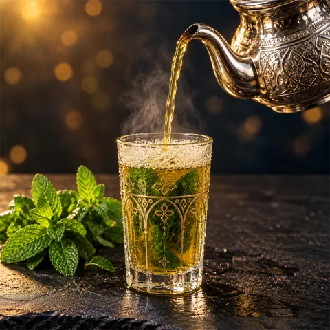 Thé à la menthe